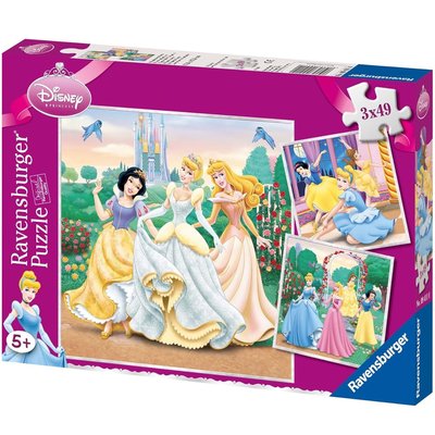 Puzzle Rêves de princesses Disney 3x49 pcs RAVENSBURGER