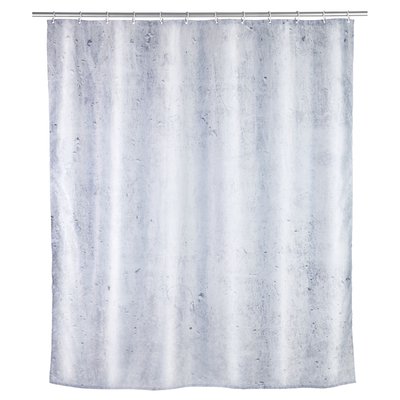 Rideau de douche design Concrete - Polyester WENKO