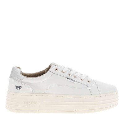 Basket mustang homme blanche cheap