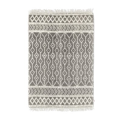 Tapis scandinave Colored Macramé tissé main TOM TAILOR