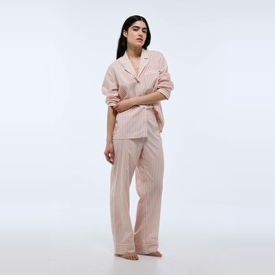 Pyjama rayé à manches longues en coton BIO MONOPRIX