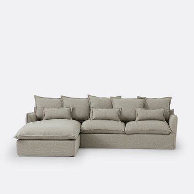 Housse de canapé d'angle gauche polyester, Odna LA REDOUTE INTERIEURS