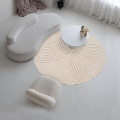 Tapis salon DEMILU Tapis doux en relief UN AMOUR DE TAPIS