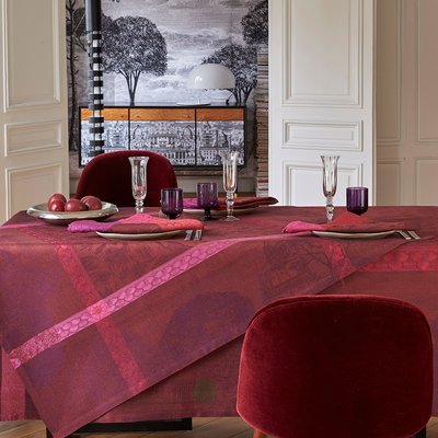 Nappe en Lin, SYMPHONIE BAROQUE LE JACQUARD FRANCAIS