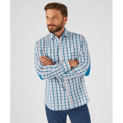Chemise carreaux à coudières DAMART