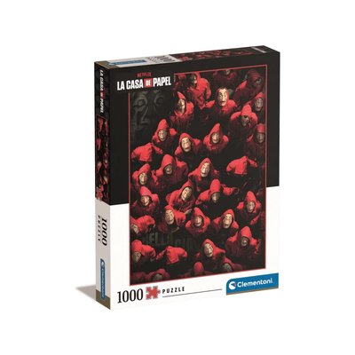 La Casa de Papel - 1000 pièces CLEMENTONI