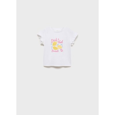 T-shirt imprimé à volants MANGO BABY