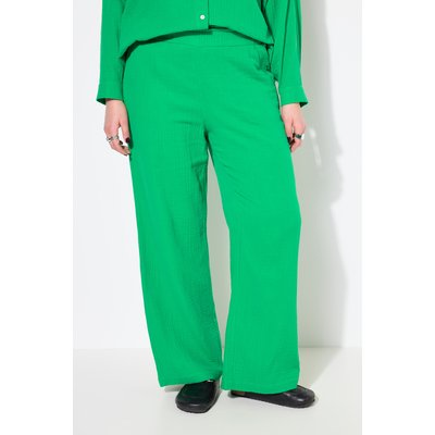 Pantalon en mousseline à jambes larges et STUDIO UNTOLD