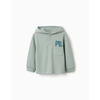 T-shirt à capuche avec imprimé et poche ZIPPY