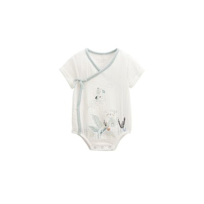 Body bloomer bébé manches courtes  ouverture croisée KIMI PETIT BEGUIN