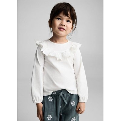 T-shirt coton à volants MANGO BABY