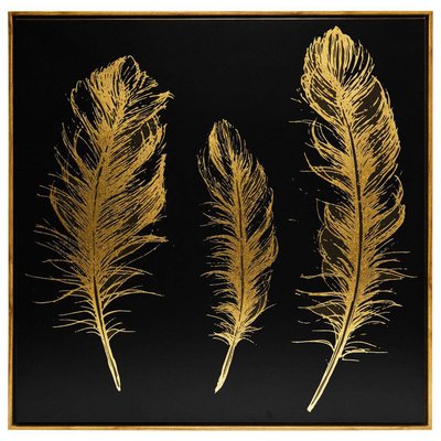 Toile peinte PLUME ATMOSPHERA