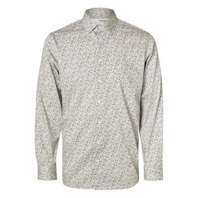 Chemise coton biologique droite SELECTED