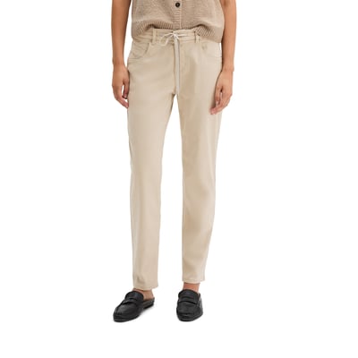Pantalon modèle Theda boyfriend cropped avec TENCEL™ Lyocell MARC O'POLO