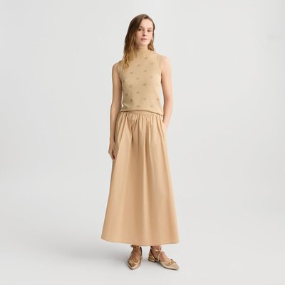 Jupe midi en popeline LIU JO