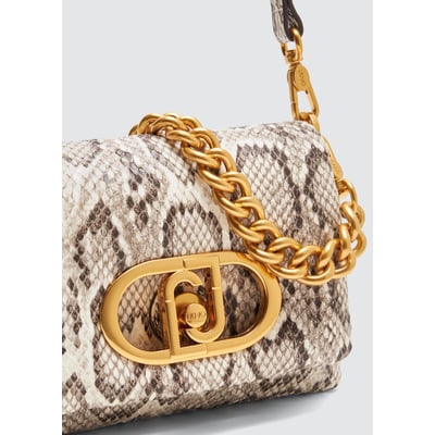 Sac Cabas JAGO Imitation Serpent Reptile - Marron - Très Bon état - Occasion