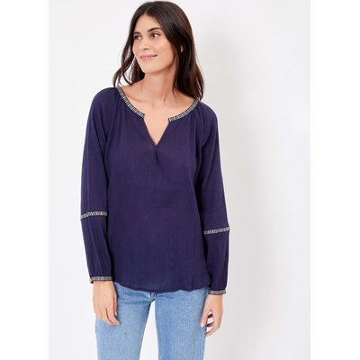 Blouse ample coton bio unie MAGUIE LA FIANCÉE