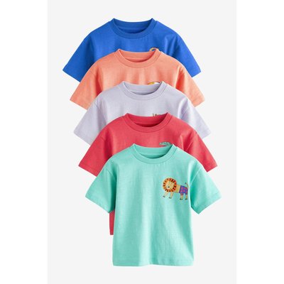 T-shirt à manches courtes, lot de 5 NEXT