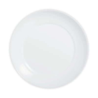 6 assiettes plates blanches 25 cm -APY LUMINARC