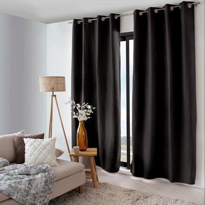 Rideau Occultant Thermique  Nordica Moutarde DECORATIE