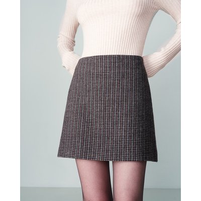 MINI-JUPE ANTHRACITE NUTS GRACE & MILA
