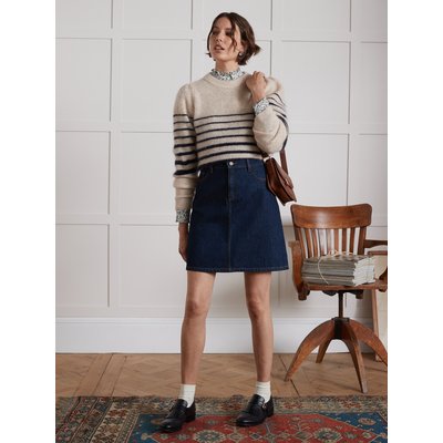 Jupe courte jean - denim coton biologique CYRILLUS