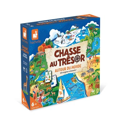 Chasse au trésor autour du monde JANOD