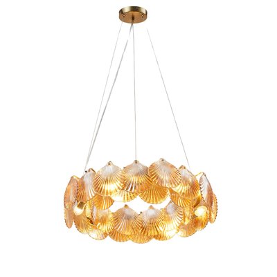Suspension à verres coquillages - AMANDA KOSILUM