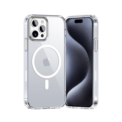 Coque anti-choc compatible magsafe iPhone 15 Pro Max EVETANE