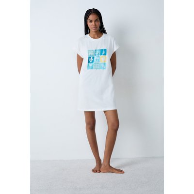 Chemise de nuit manches courtes en coton summer bali ELSSA ETAM