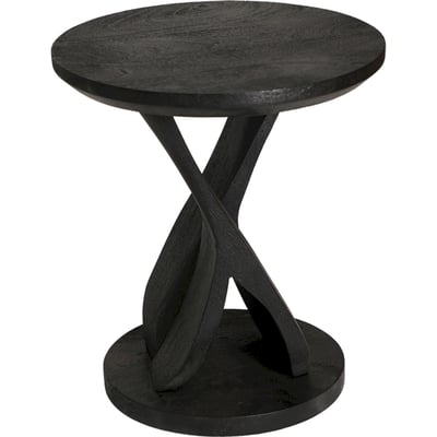 Table d'appoint ronde en manguier VACIO RECOLLECTION