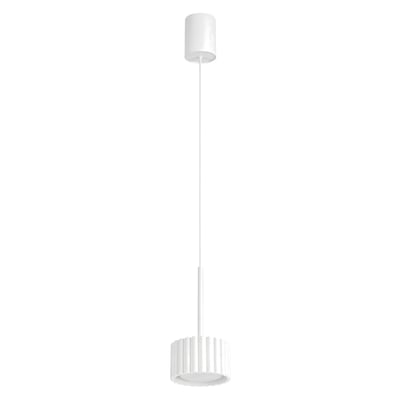 Suspension Aluminium Blanc Gx53 1 AURA EDEN