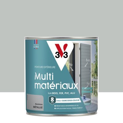 Peinture extérieure multi-matériaux Satin, Les gris V33