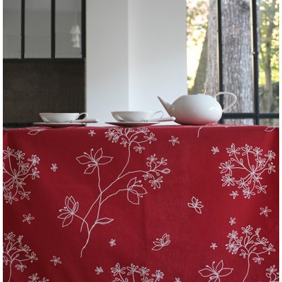 Nappe enduite carrée ou rectangle ASTRANCE FLEUR DE SOLEIL