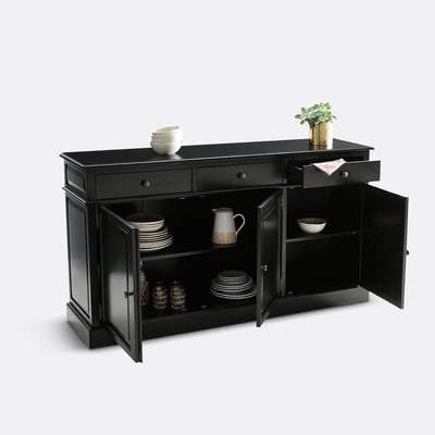 Kast met 3 deuren, Lipstick (onderste deel) LA REDOUTE INTERIEURS