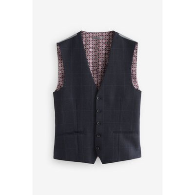 Gilet de costume à carreaux prince galles NEXT