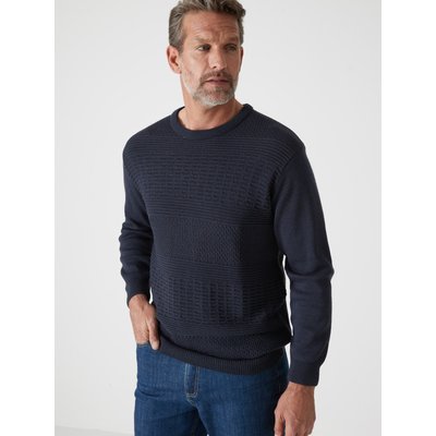Pull maille fantaisie 30% laine DAXON