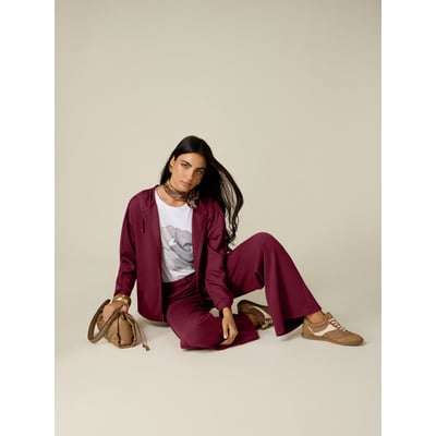 Joggers palazzo avec passepoil OLTRE