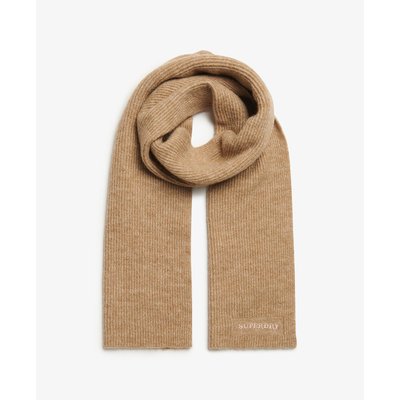 Écharpe douce en maille côtelée SUPERDRY