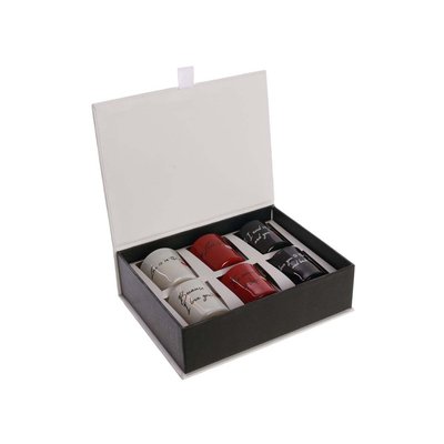 Coffret 6 bougies mots d'amour CMP