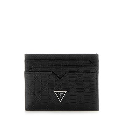 Porte-Cartes De Crédit Torino Cuir Véritable GUESS