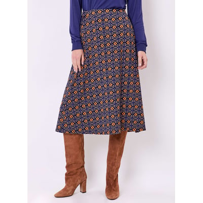 Jupe midi maille fluide ESTER LA FIANCÉE