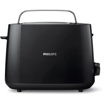 Grille-pain HD2581/90 Toaster noir Daily, 2 fentes, 830W PHILIPS