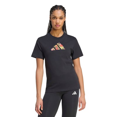 T-shirt a maniche corte motivo stampa a fiori ADIDAS SPORTSWEAR