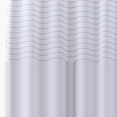 Rideau de douche en polyester MONOPRIX MAISON