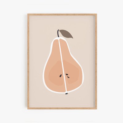 My little pear, affiche porte-affiche 30x40cm COTTON BIRD