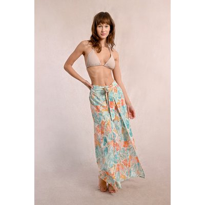 Pantalon fluide, imprimé animalier MOLLY BRACKEN