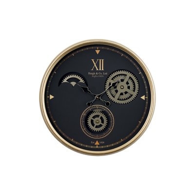 50cm Metal Cogs Wall Clock SO'HOME