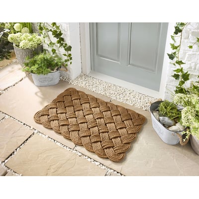 My Mat Outdoor Lovers Knot Rope Doormat MY MAT