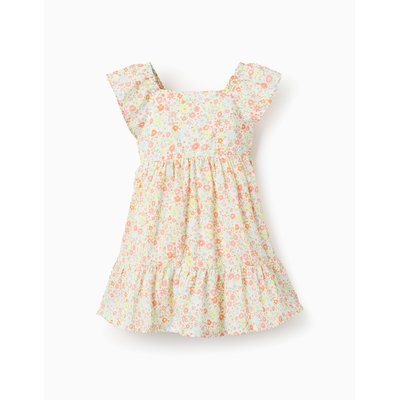 Robe en Coton Florale ZIPPY